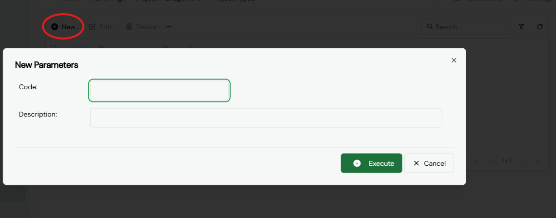 Project type