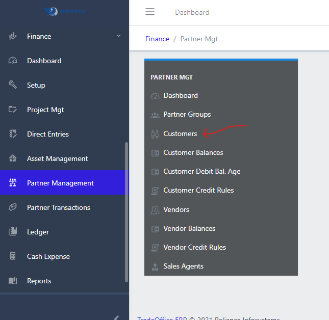 image showing customers navigation