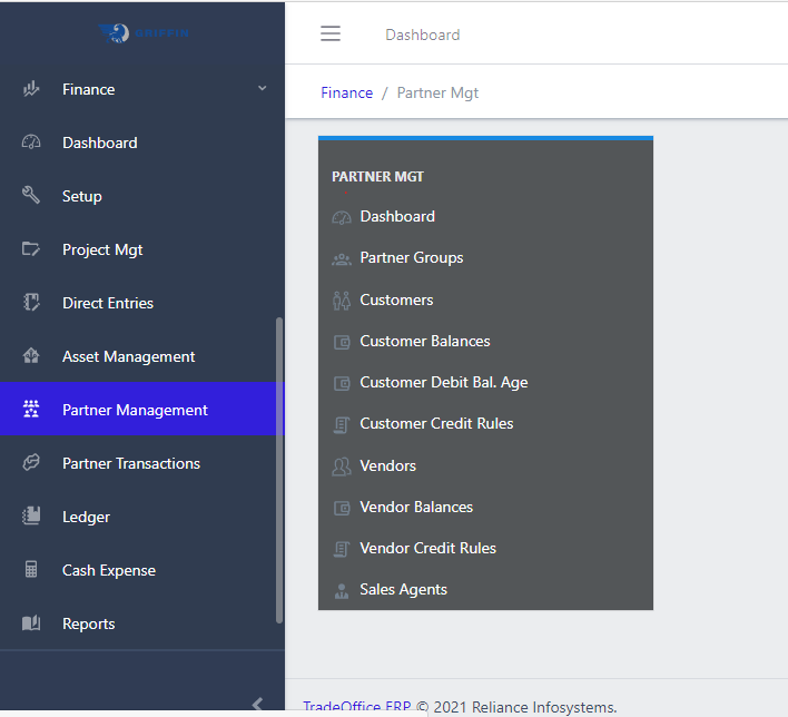 partner management dashboard