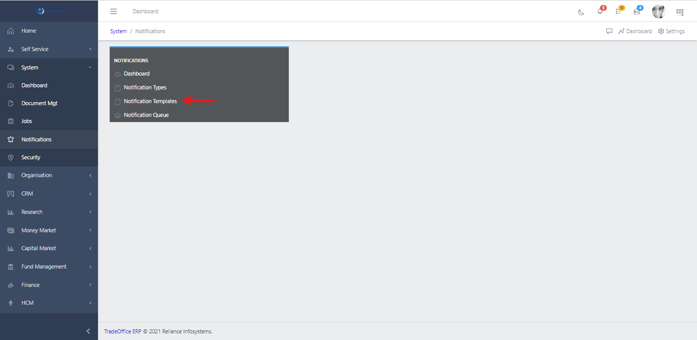 Notification Template