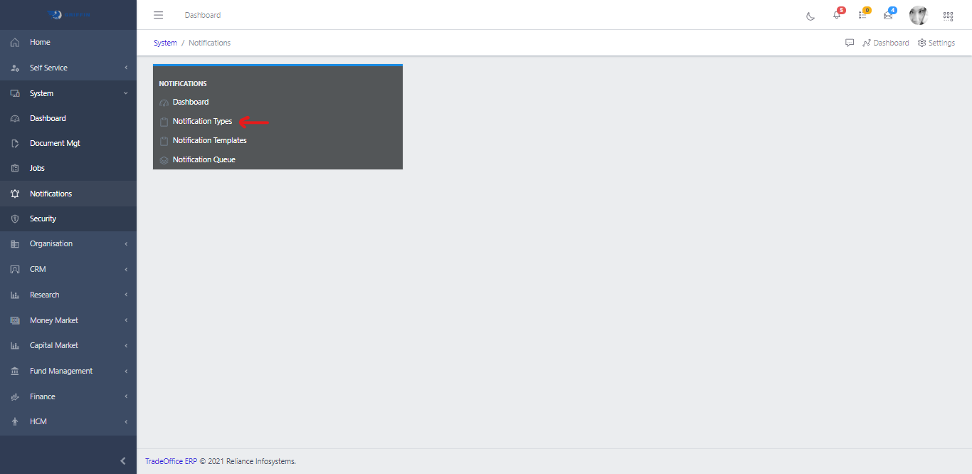 Notification Types
