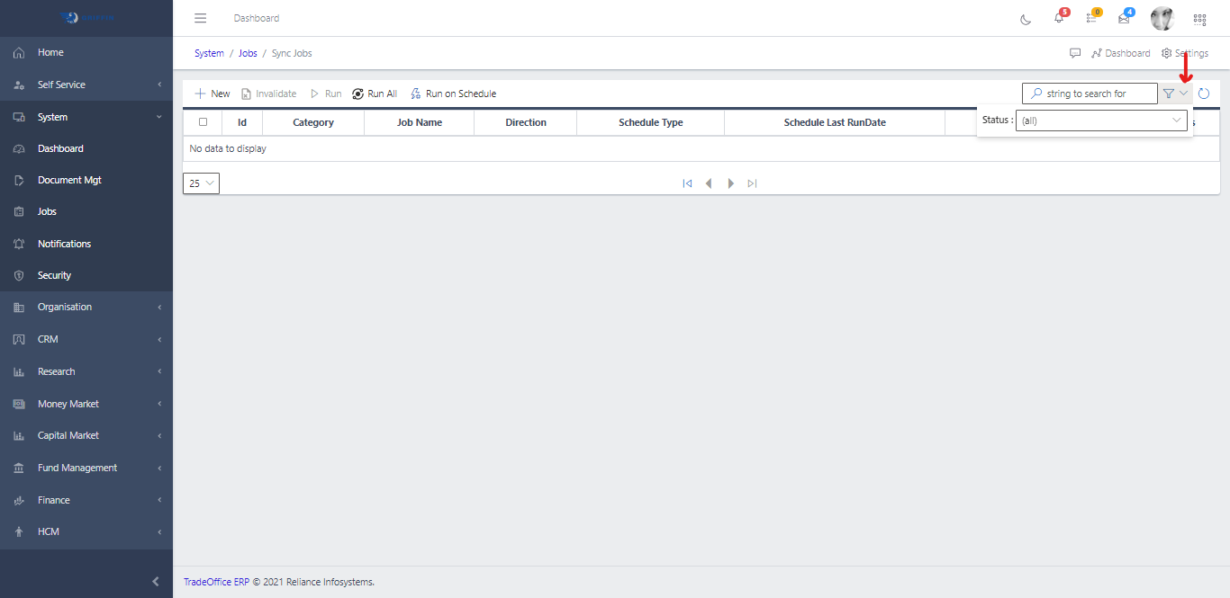 Sync Job Search